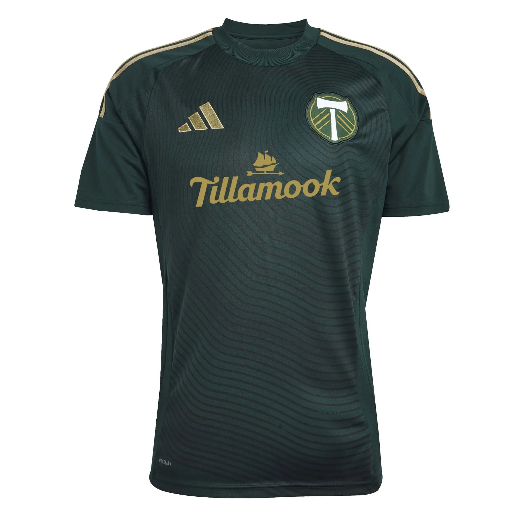adidas 2025-26 Portland Timbers Men's Stadium Home Soccer Jersey