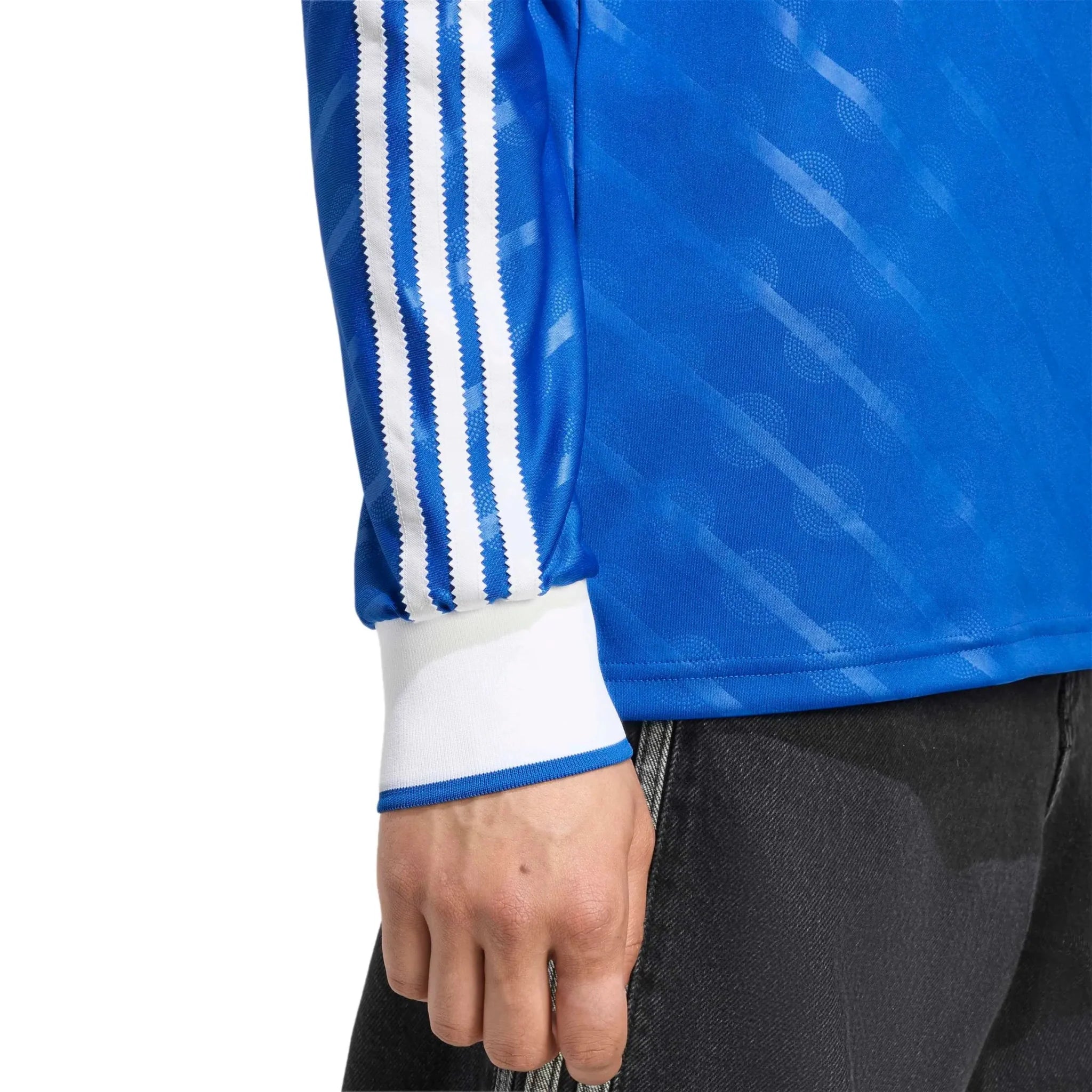adidas 2025-26 Real Madrid Men's Stadium Third Long-Sleeve Soccer Jersey