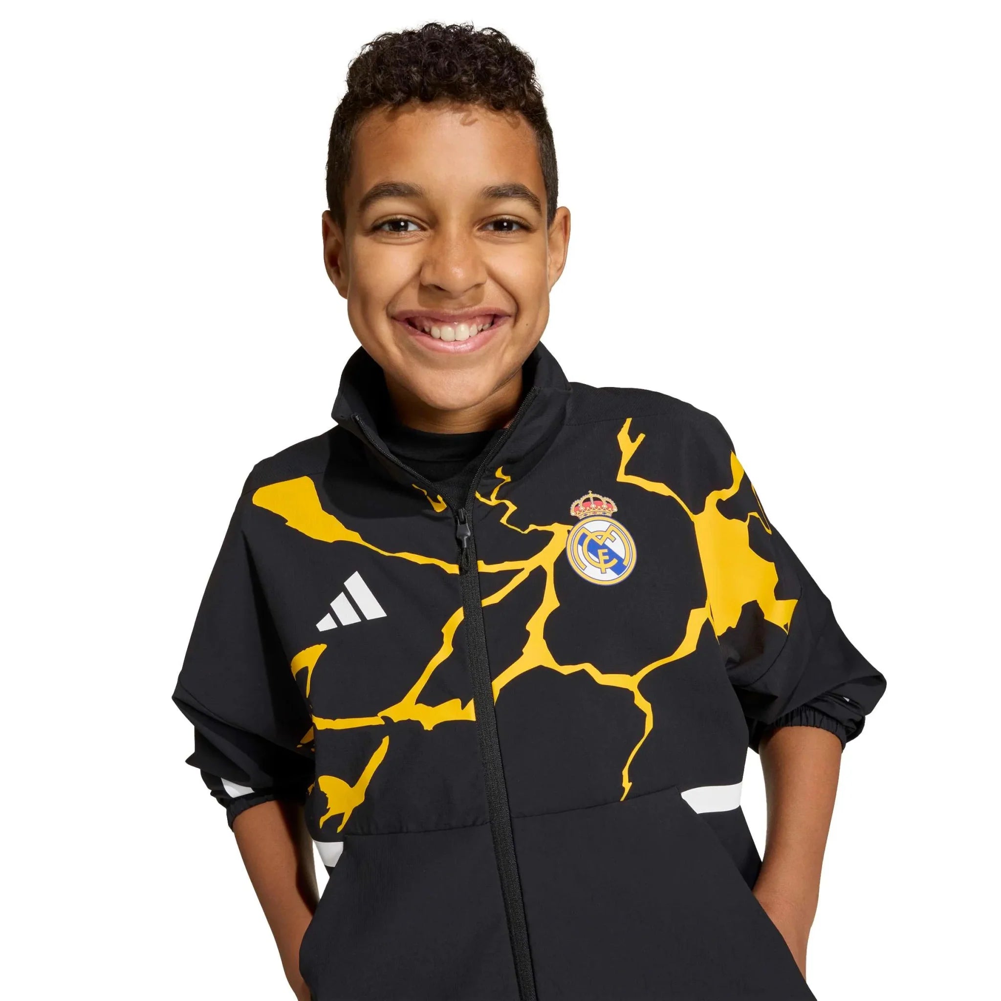 adidas 2025-26 Real Madrid Youth Avengers Anthem Jacket
