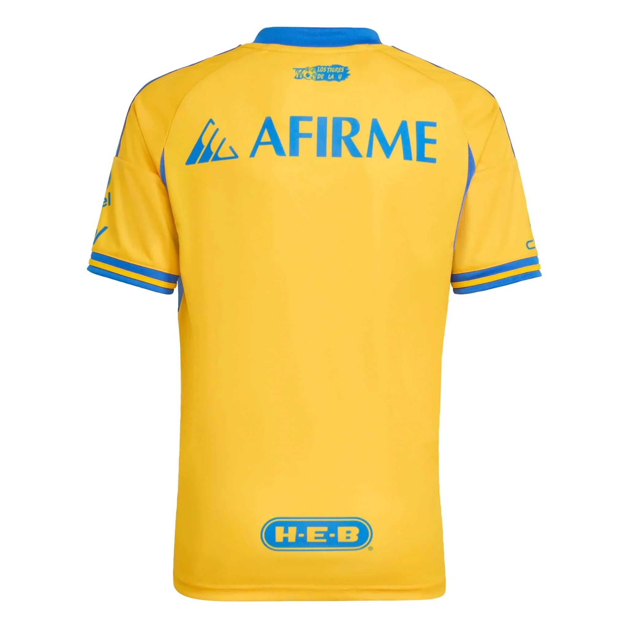 adidas 2025-26 Tigres Youth Stadium Home Soccer Jersey
