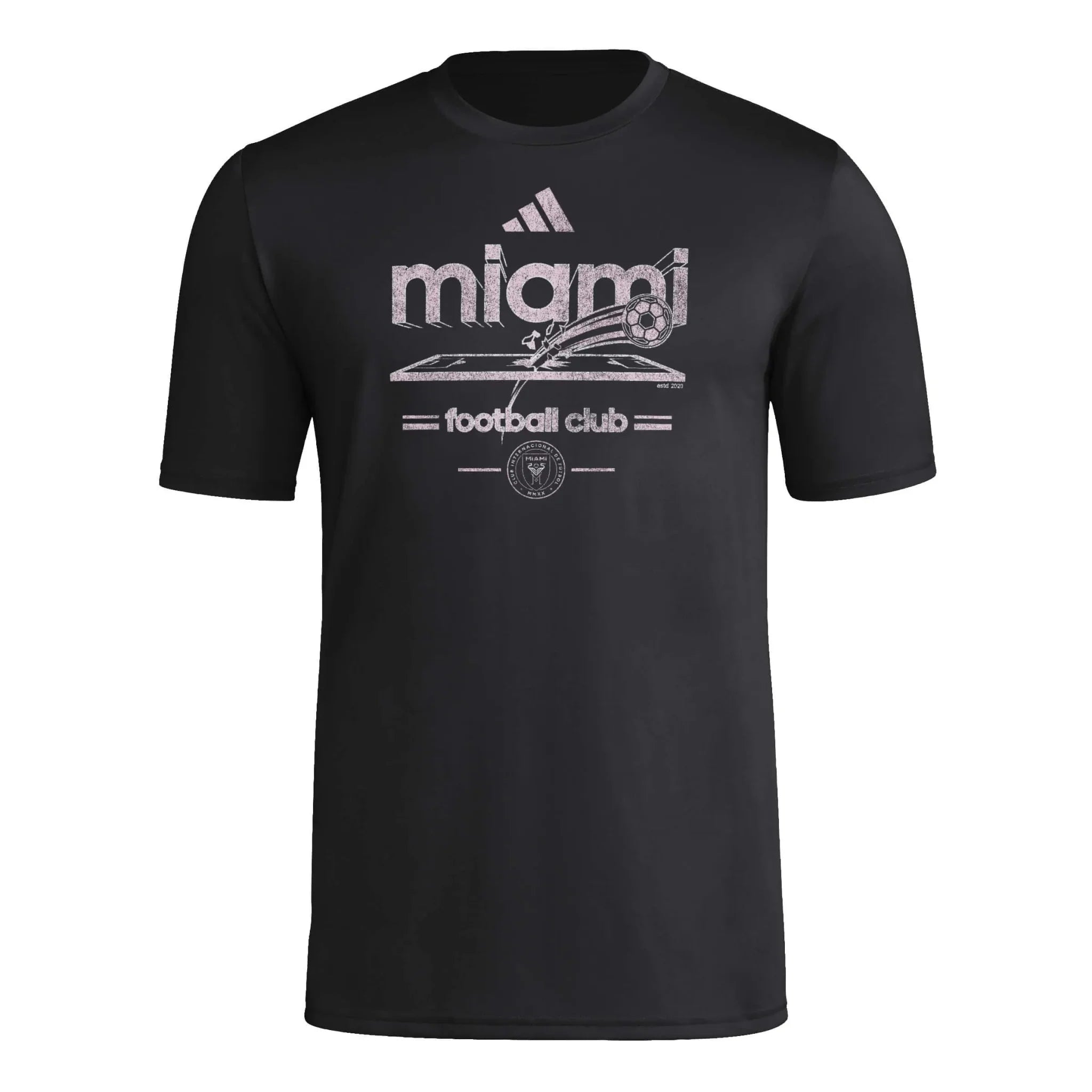 adidas 2025 Inter Miami Men's Pre-Game Tee