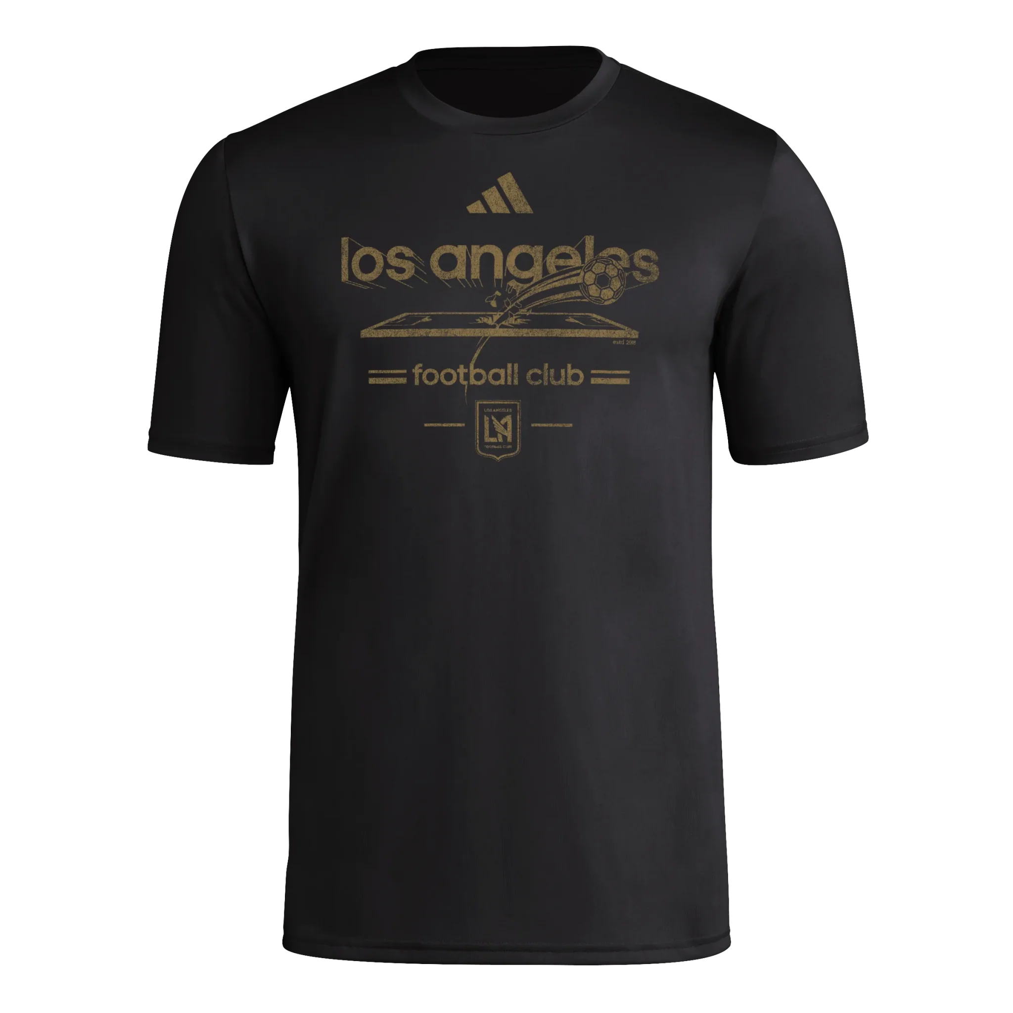 adidas 2025 LAFC Men's SS Pre-Game Tee