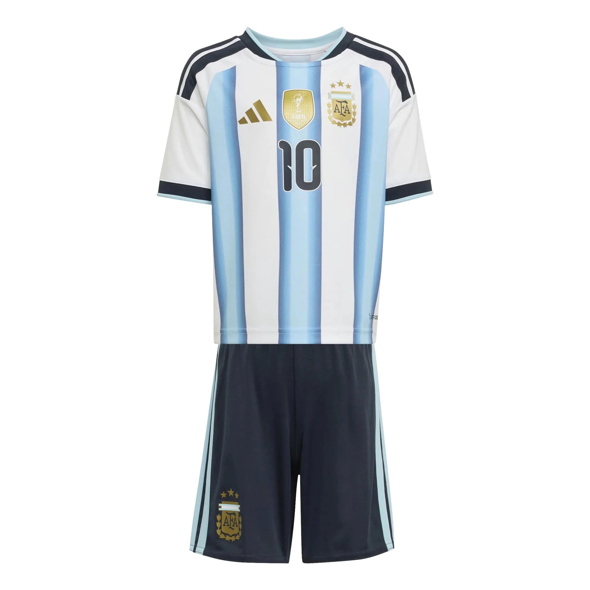 adidas 2026 Argentina Kid's Home Messi #10 Mini Kit