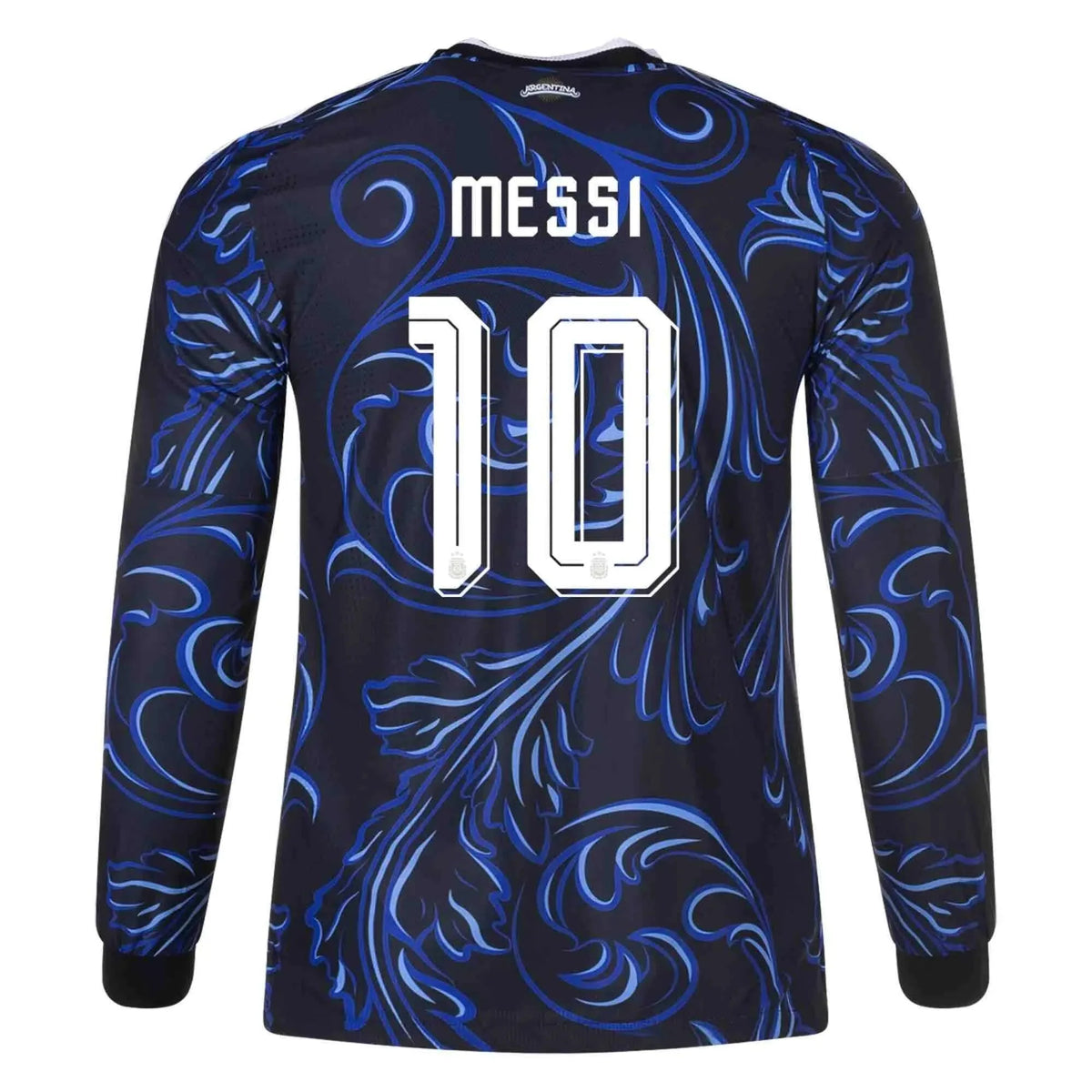 adidas 2026 Argentina Men's Authentic Away Long-Sleeve Soccer Jersey