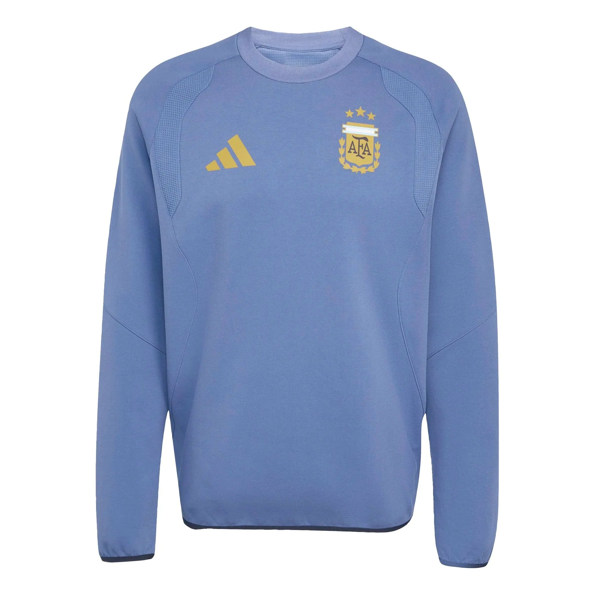 adidas 2026 Argentina Men's Tiro Travel Crewneck Sweatshirt
