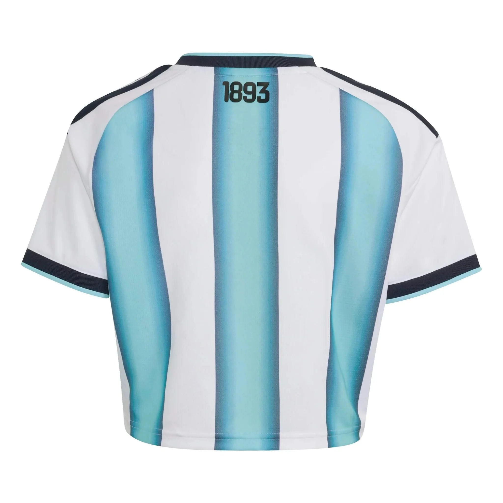 adidas 2026 Argentina Women's Stadium Home Cropped Soccer Jersey