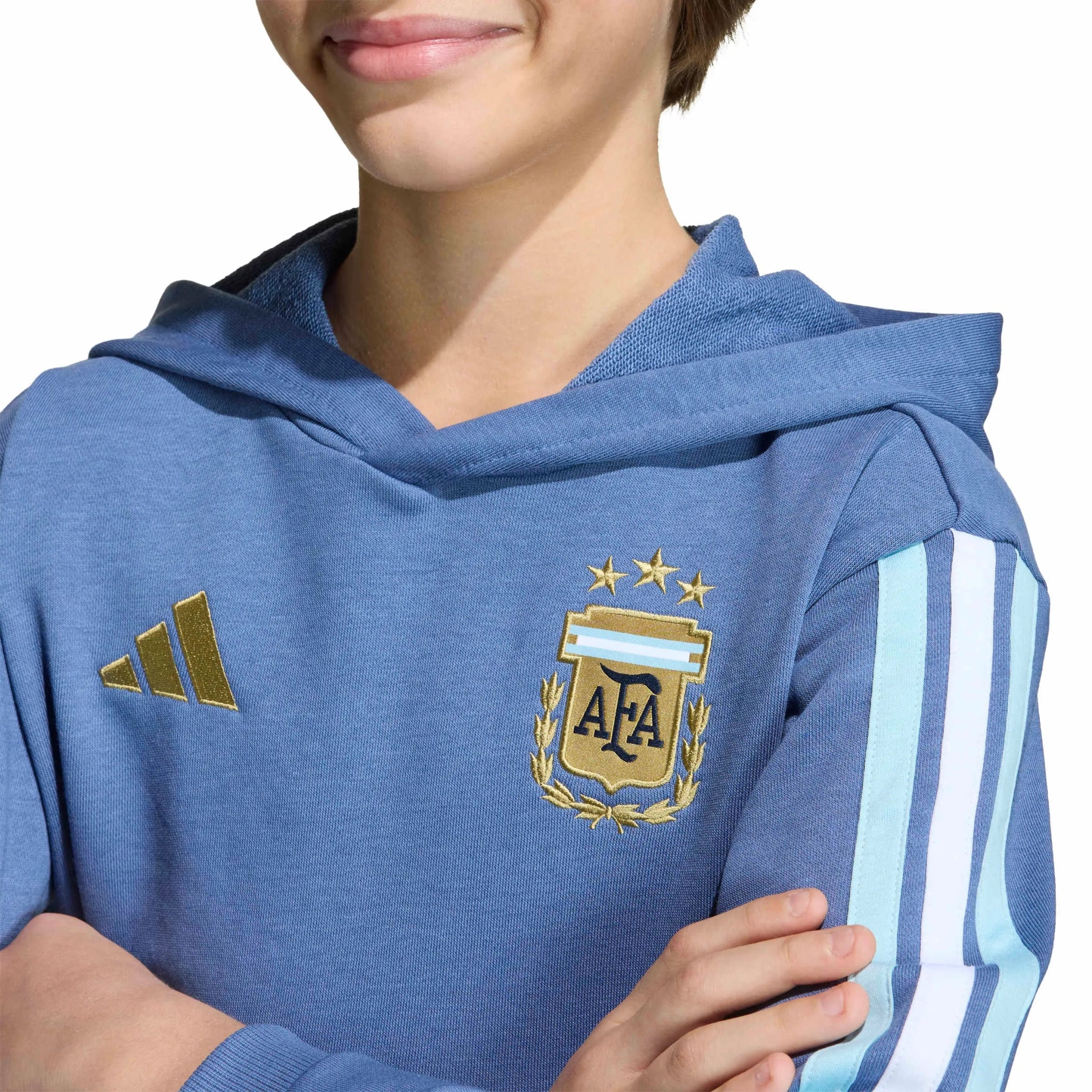 adidas 2026 Argentina Youth DNA Hoodie