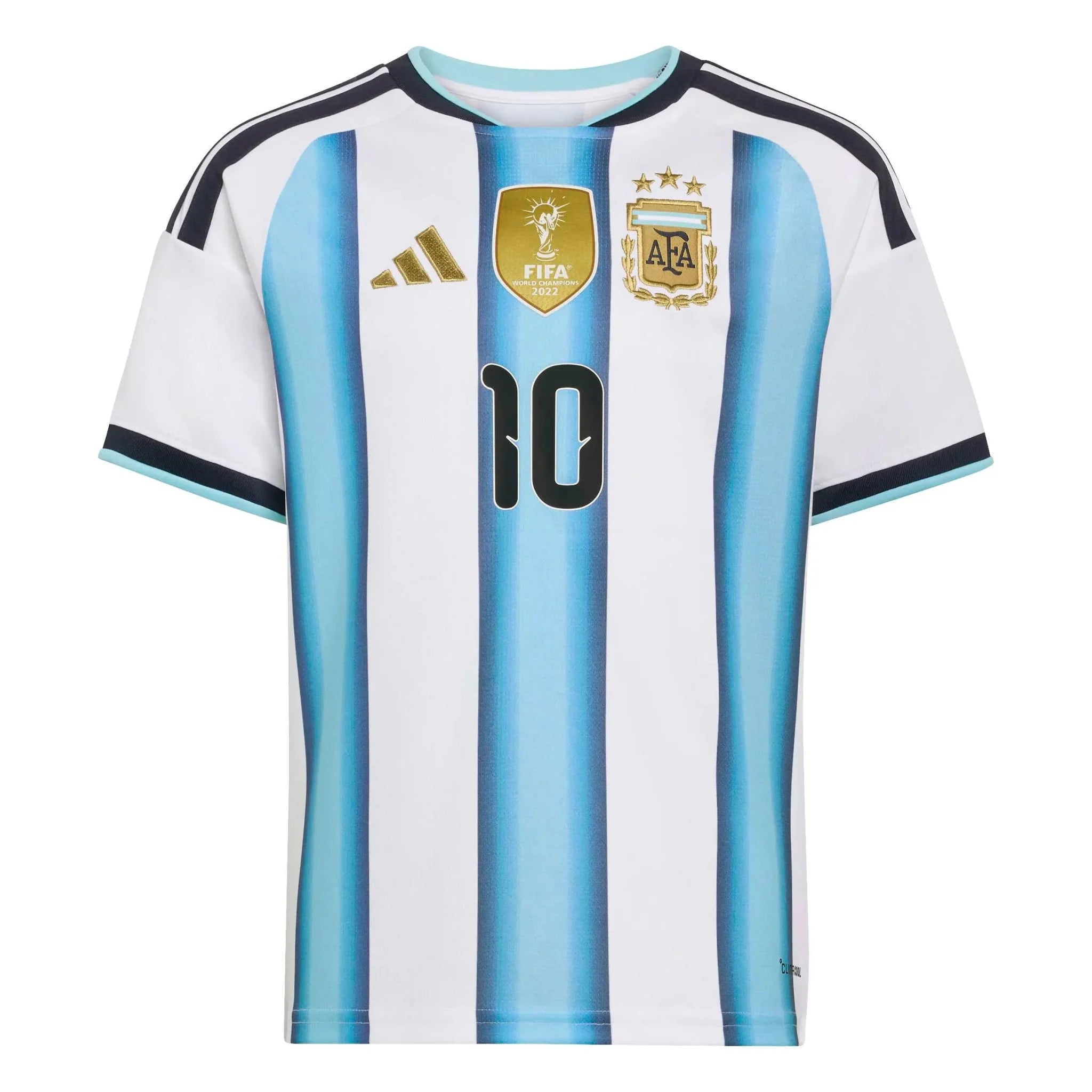adidas 2026 Argentina Youth Stadium Home Messi #10 Soccer Jersey