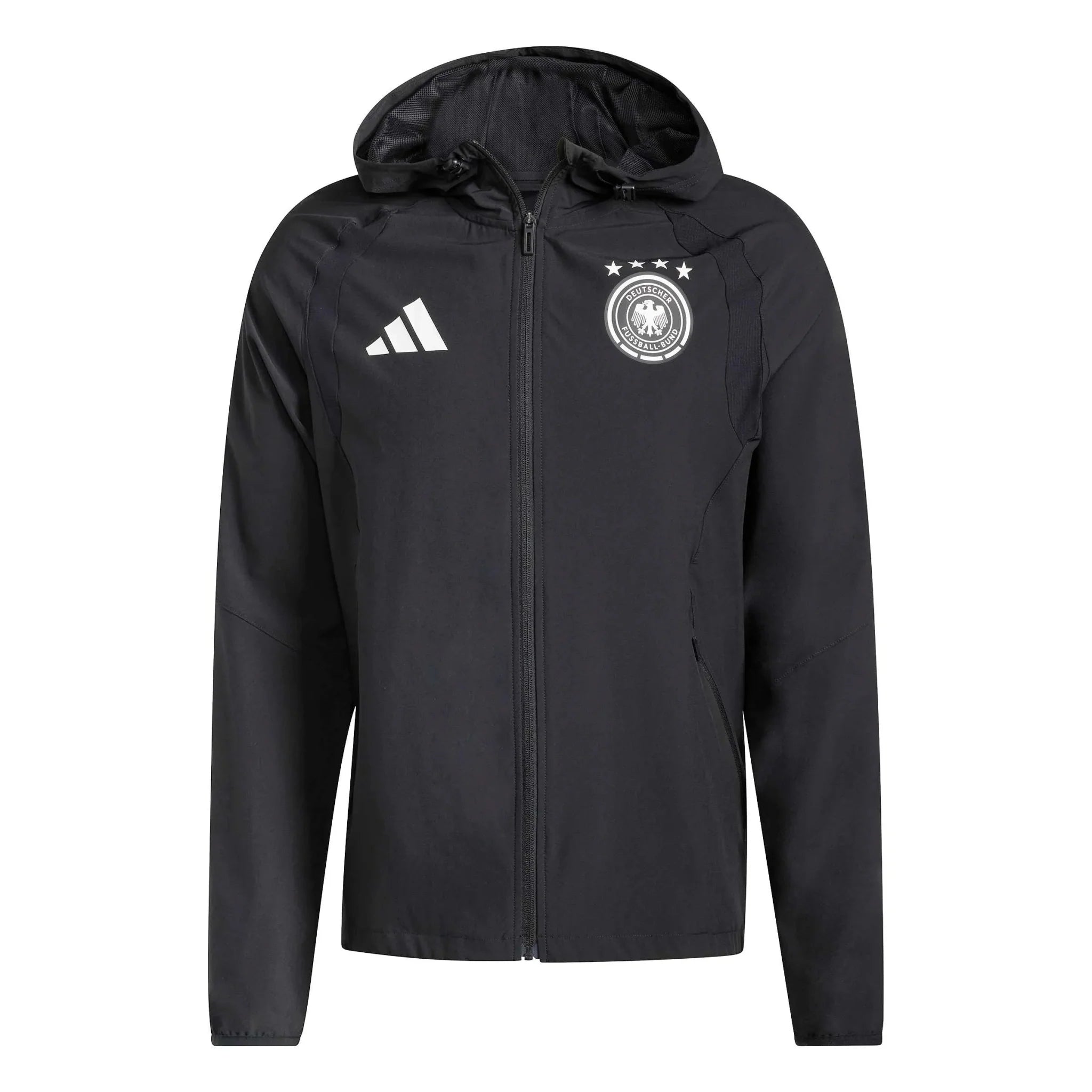 adidas 2026 Germany Men's Tiro Travel Full Zip Windbreaker