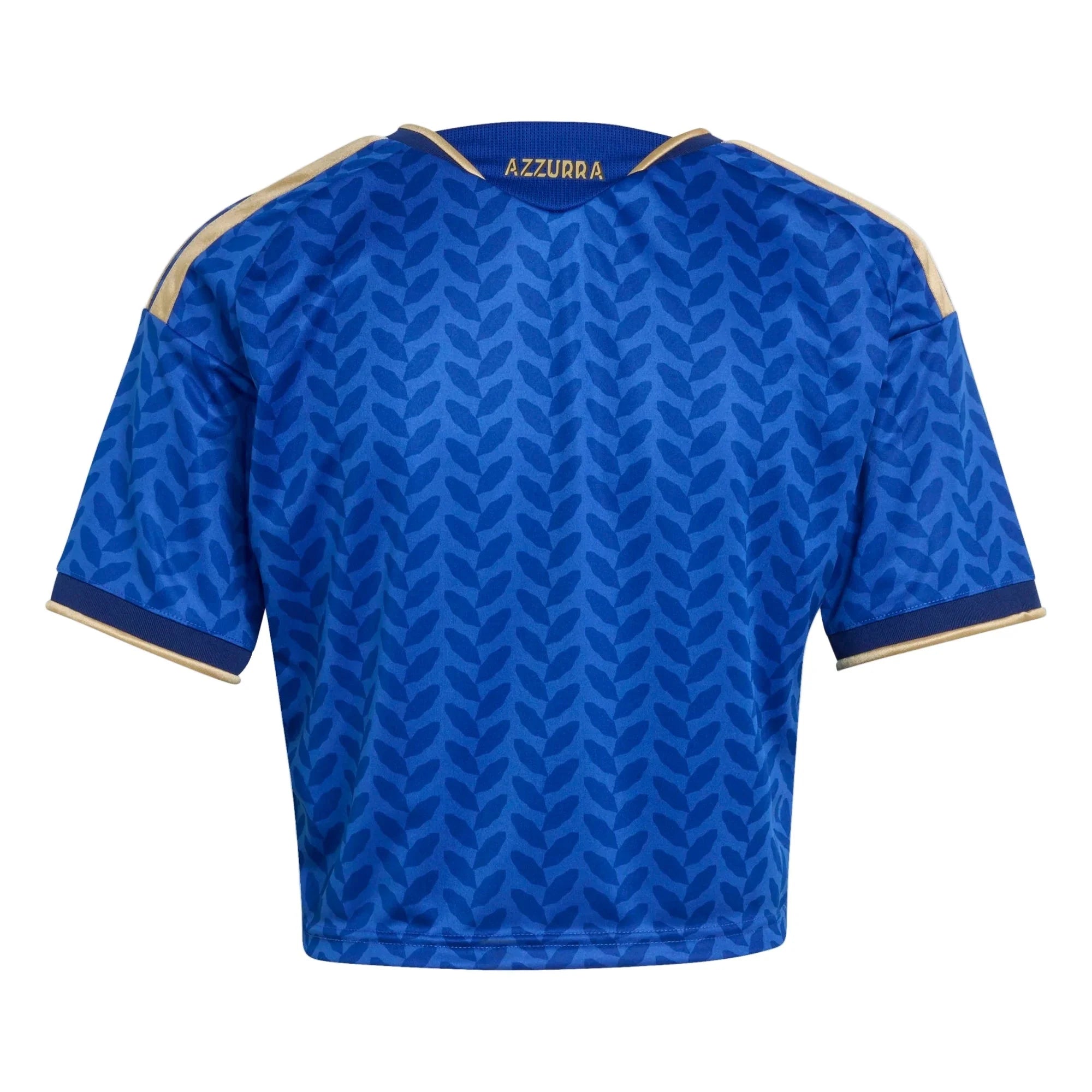 adidas 2026 Italy Women's Stadium Home Cropped Soccer Jersey