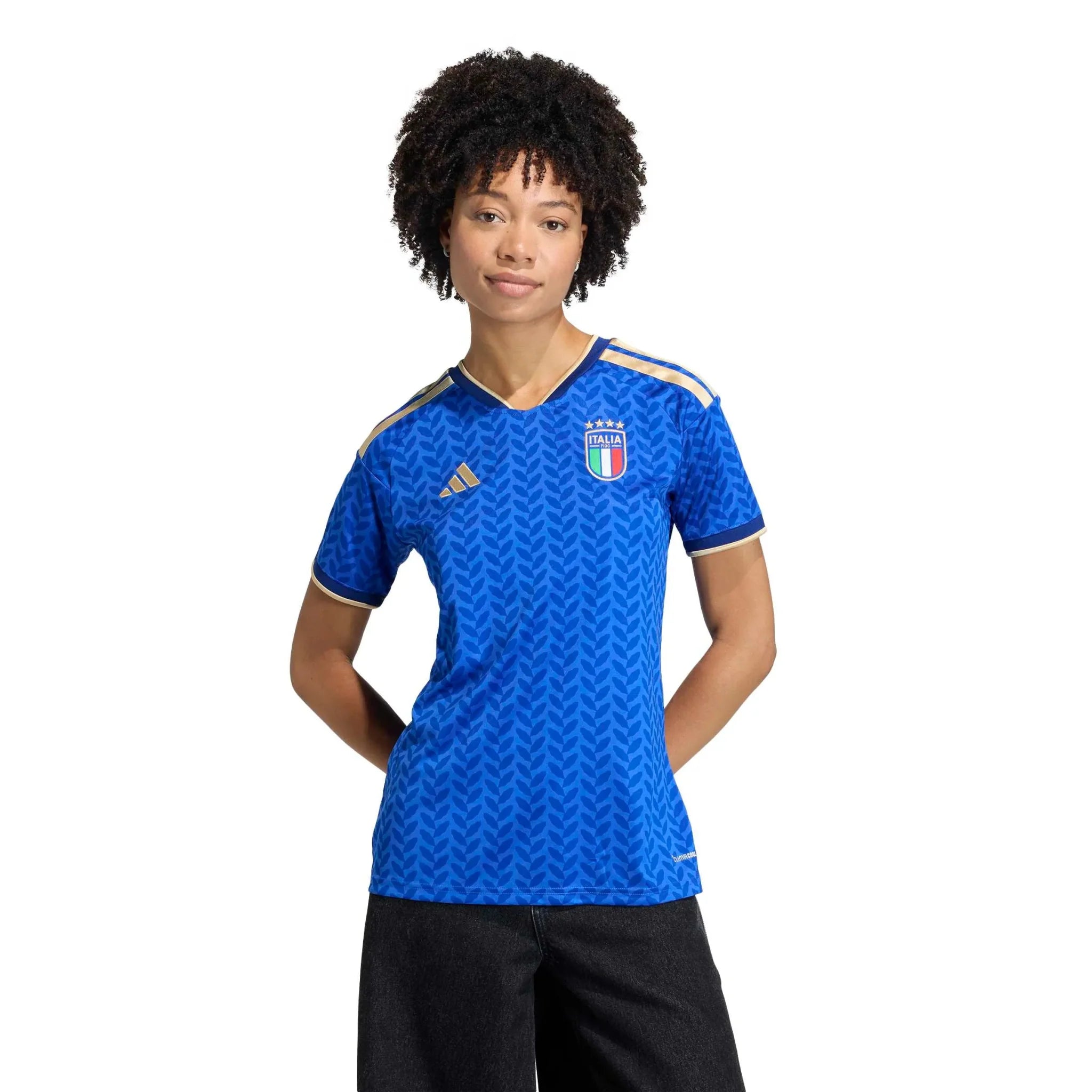 adidas 2026 Italy Women's Stadium Home Soccer Jersey