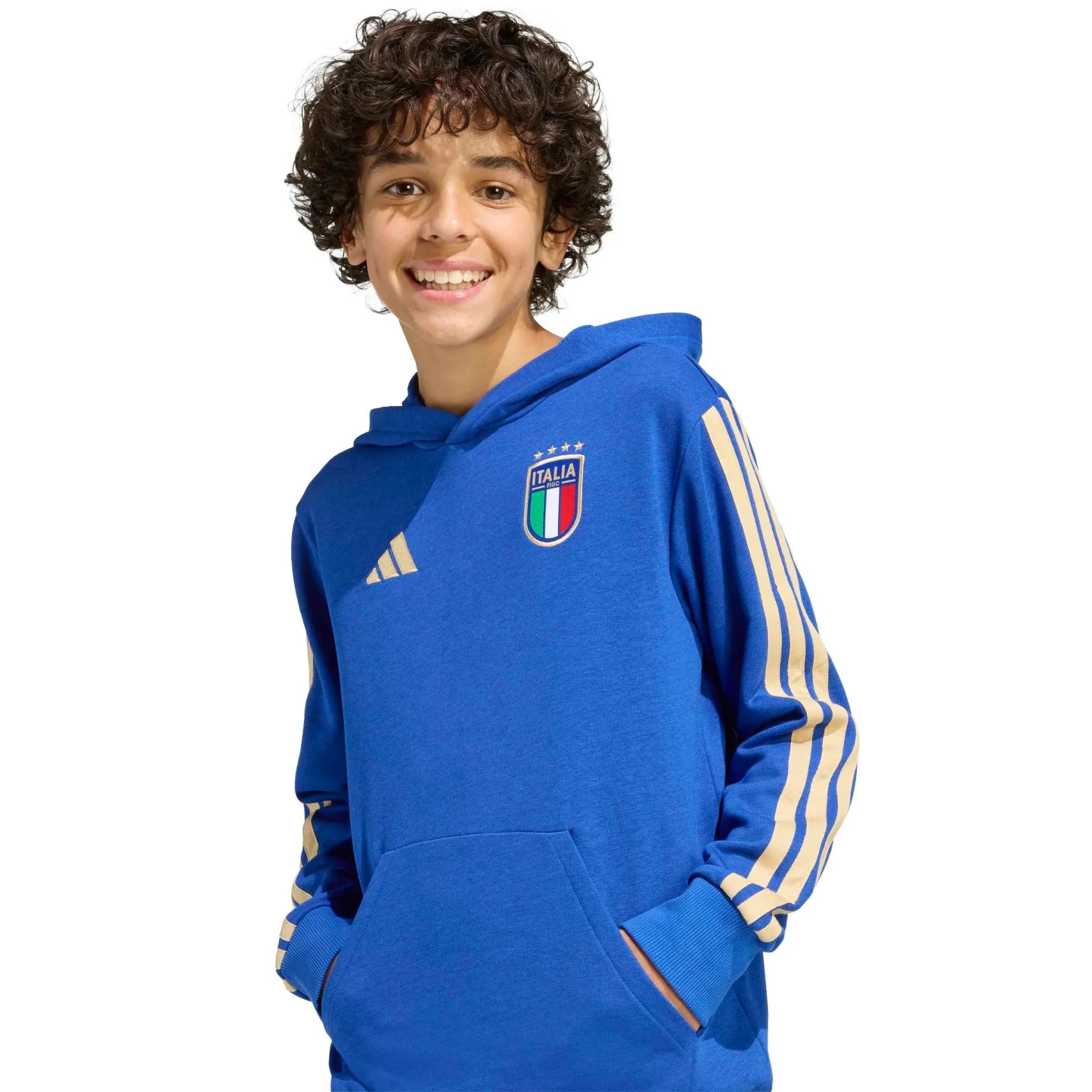 adidas 2026 Italy Youth DNA Hoodie