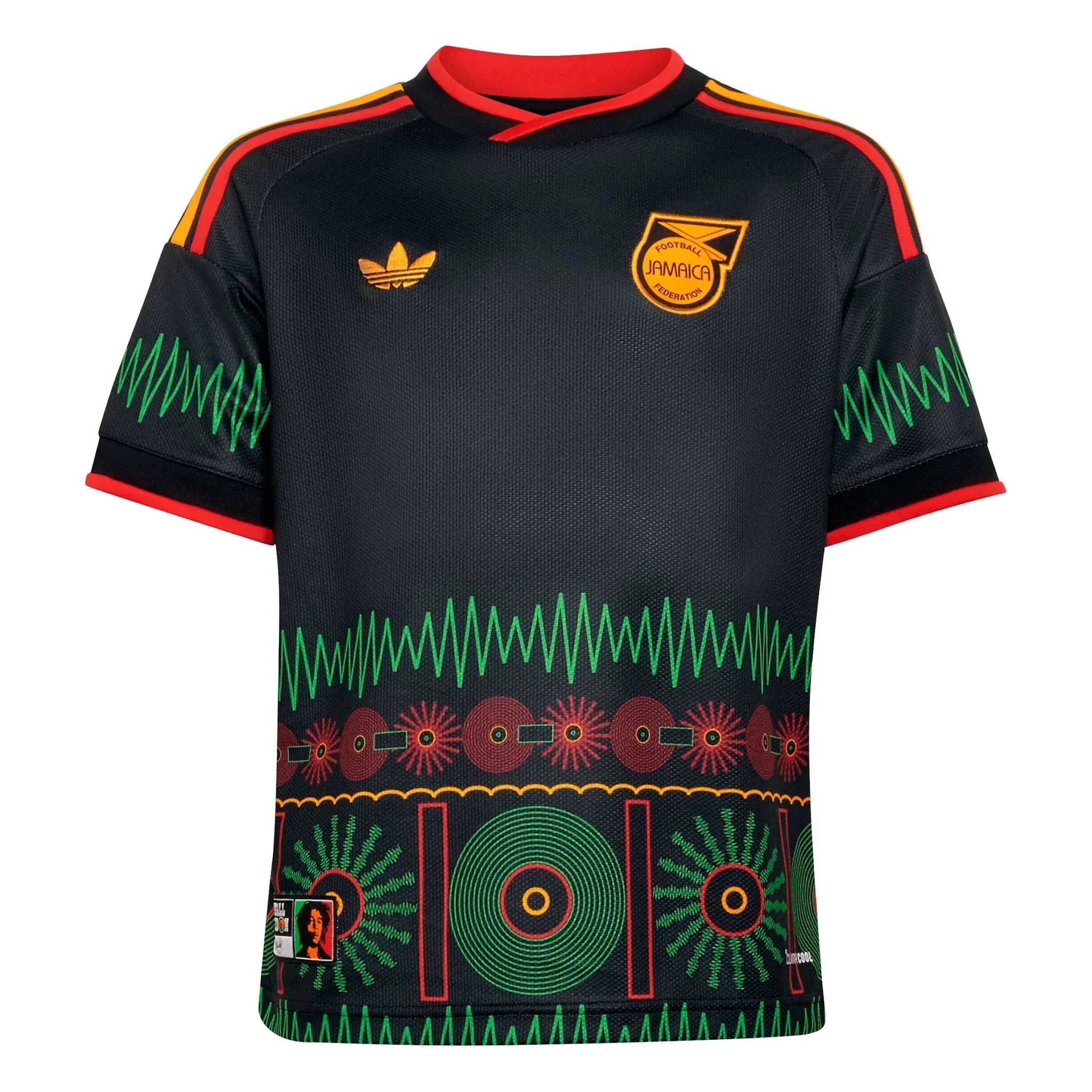 adidas 2026 Jamaica Youth Stadium Away Soccer Jersey
