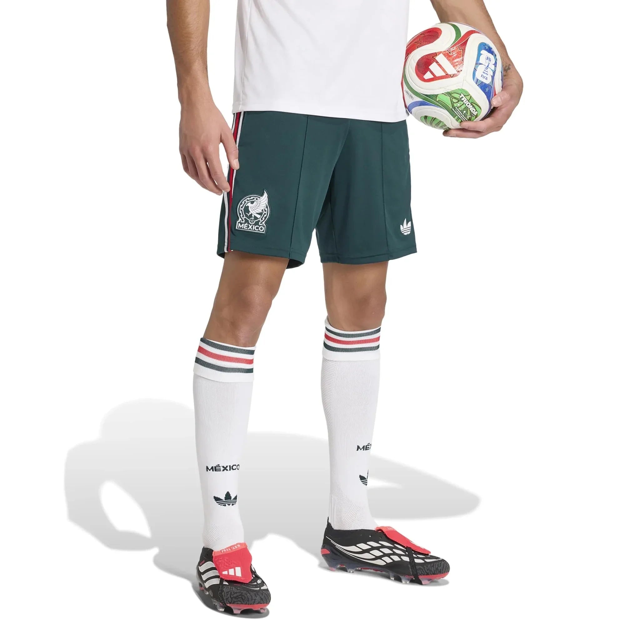 adidas 2026 Mexico Men's Stadium Away Shorts