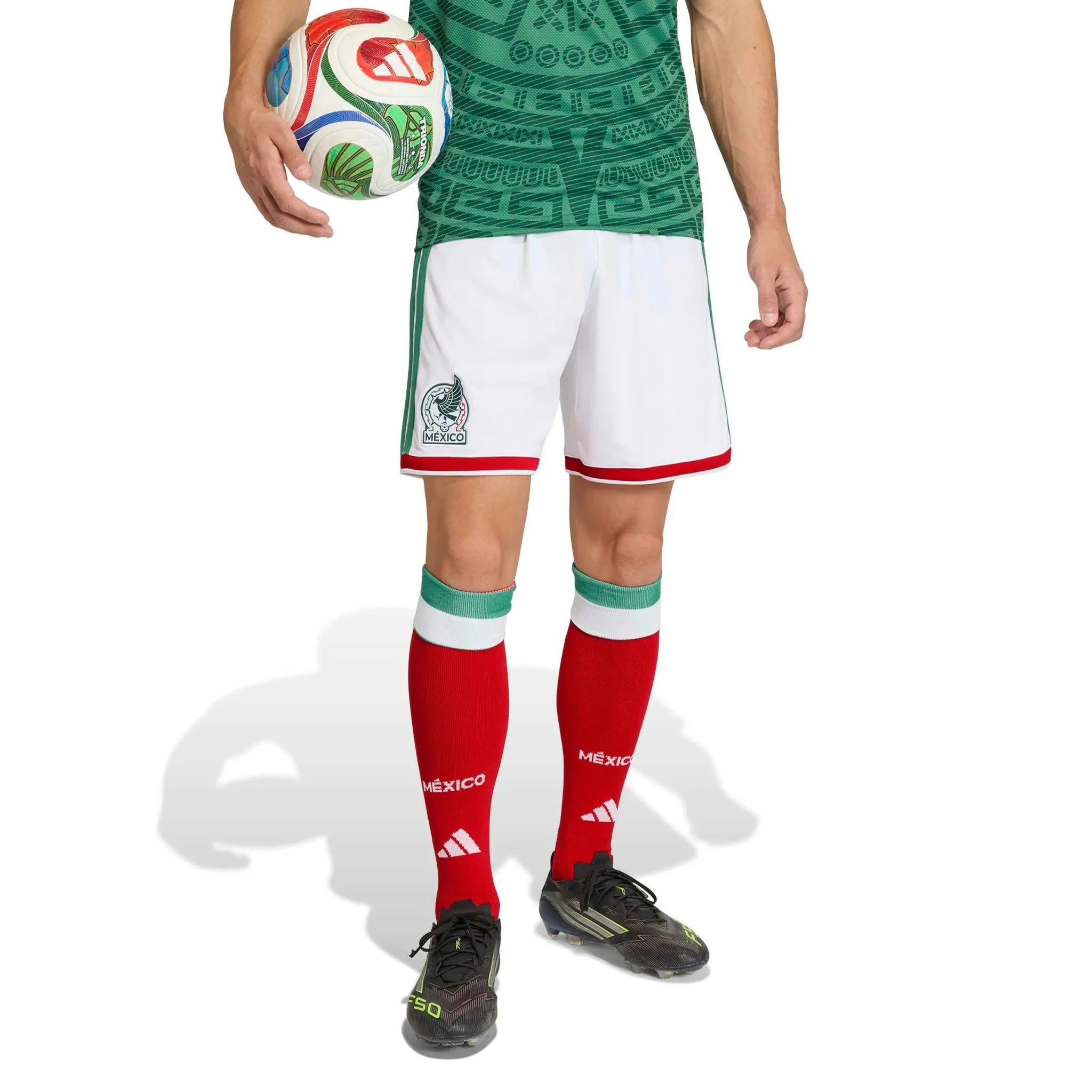 adidas 2026 Mexico Men's Stadium Home Shorts
