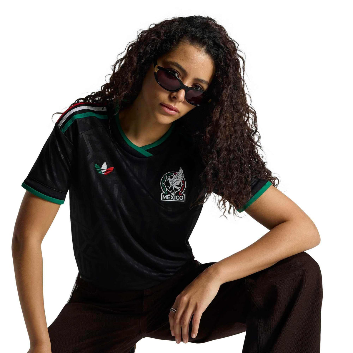 adidas 2026 Mexico Women's Stadium Third Soccer Jersey