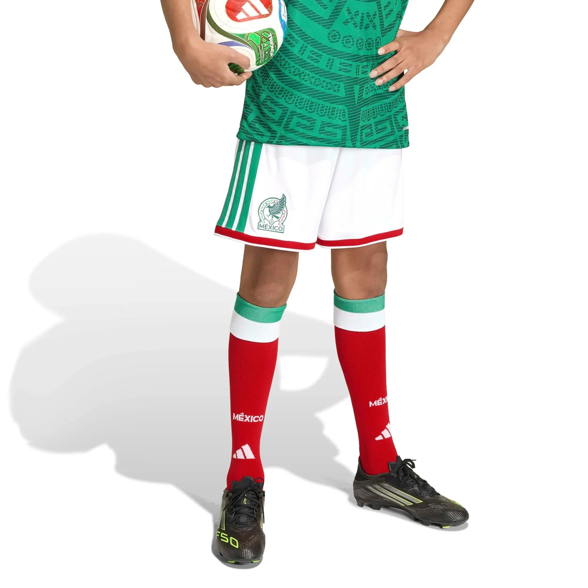 adidas 2026 Mexico Youth Home Shorts