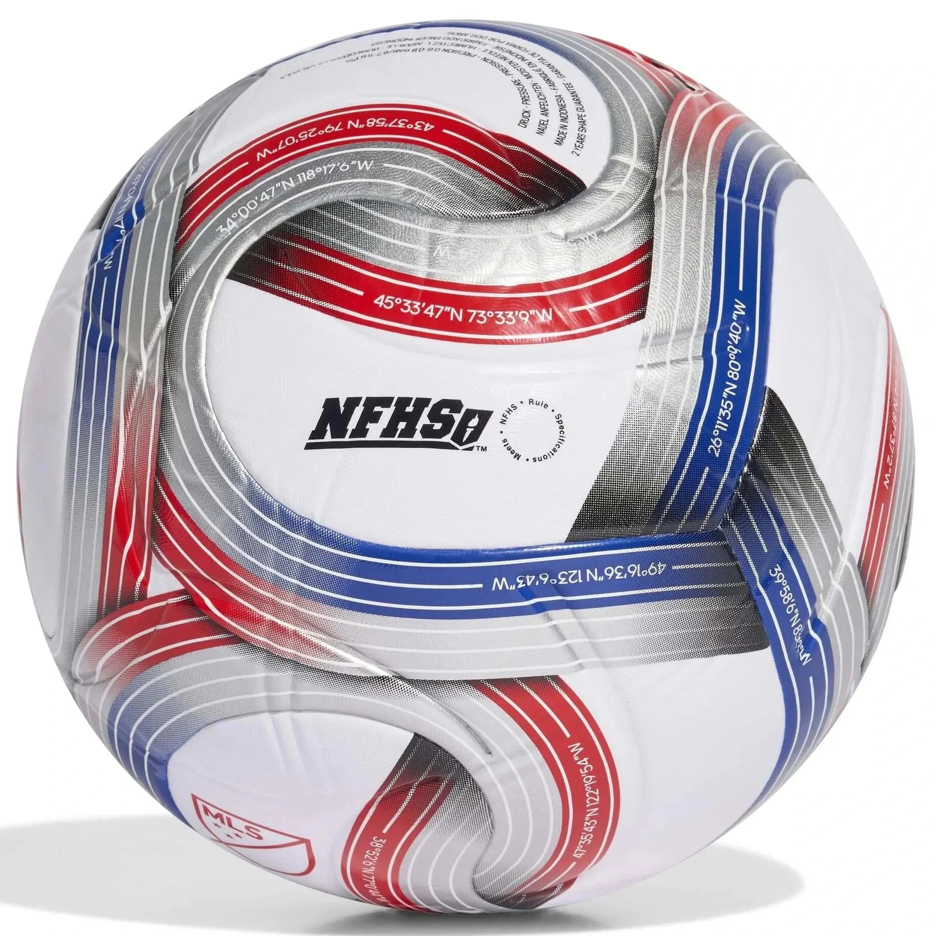 adidas 2026 MLS NFHS League Soccer Ball