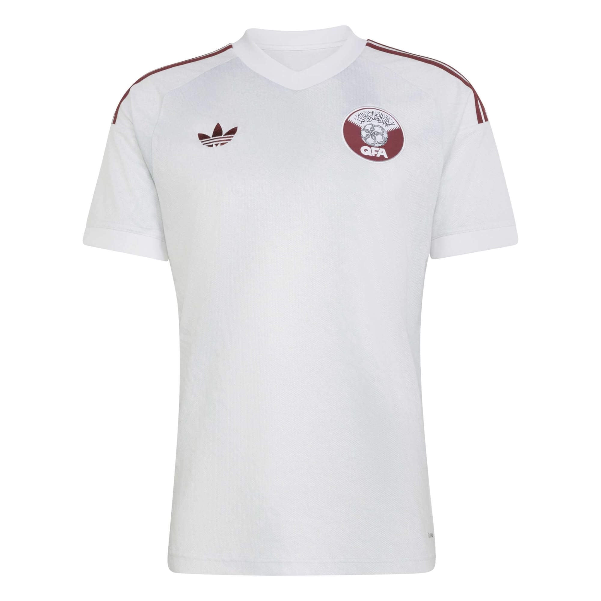 adidas 2026 Qatar Men's Stadium Away Soccer Jersey