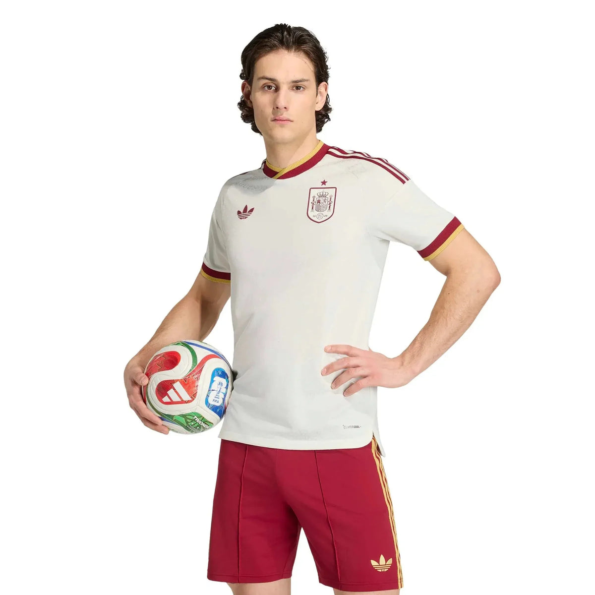 adidas 2026 Spain Men's Authentic Away Soccer Jersey
