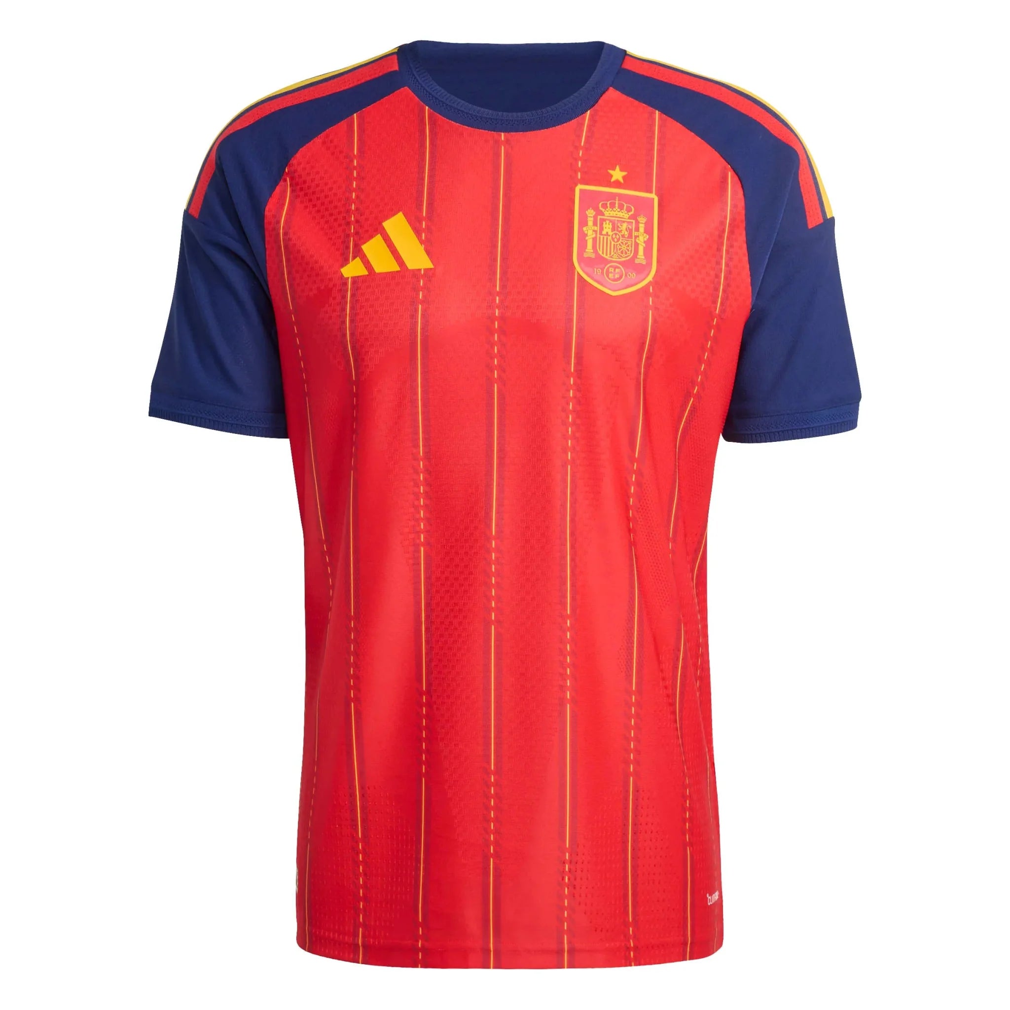 adidas 2026 Spain Men's Authentic Home Soccer Jersey
