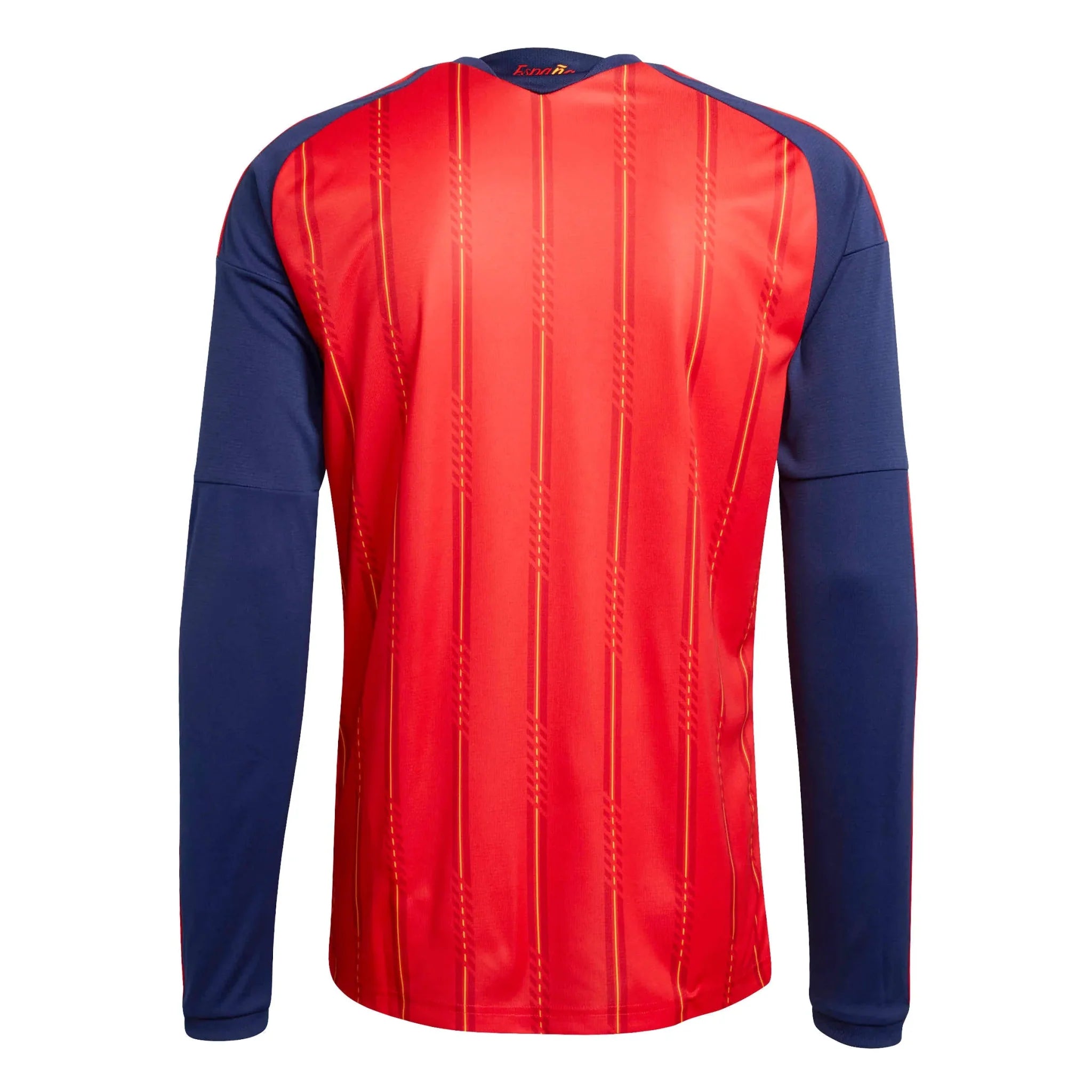 adidas 2026 Spain Men's Stadium Home Long-Sleeve Soccer Jersey