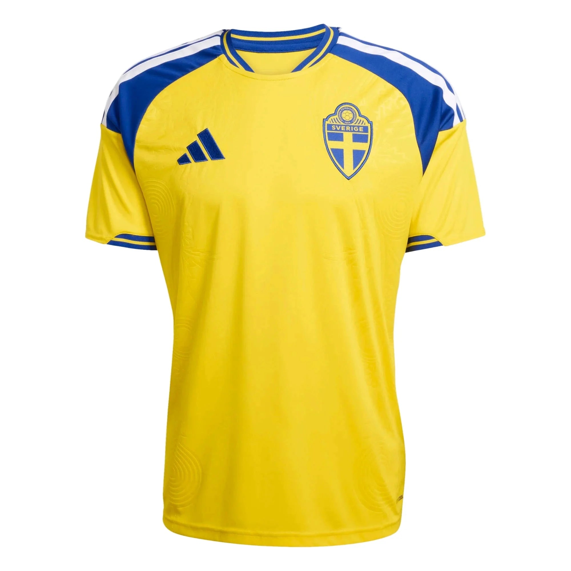 adidas 2026 Sweden Men's Stadium Home Soccer Jersey