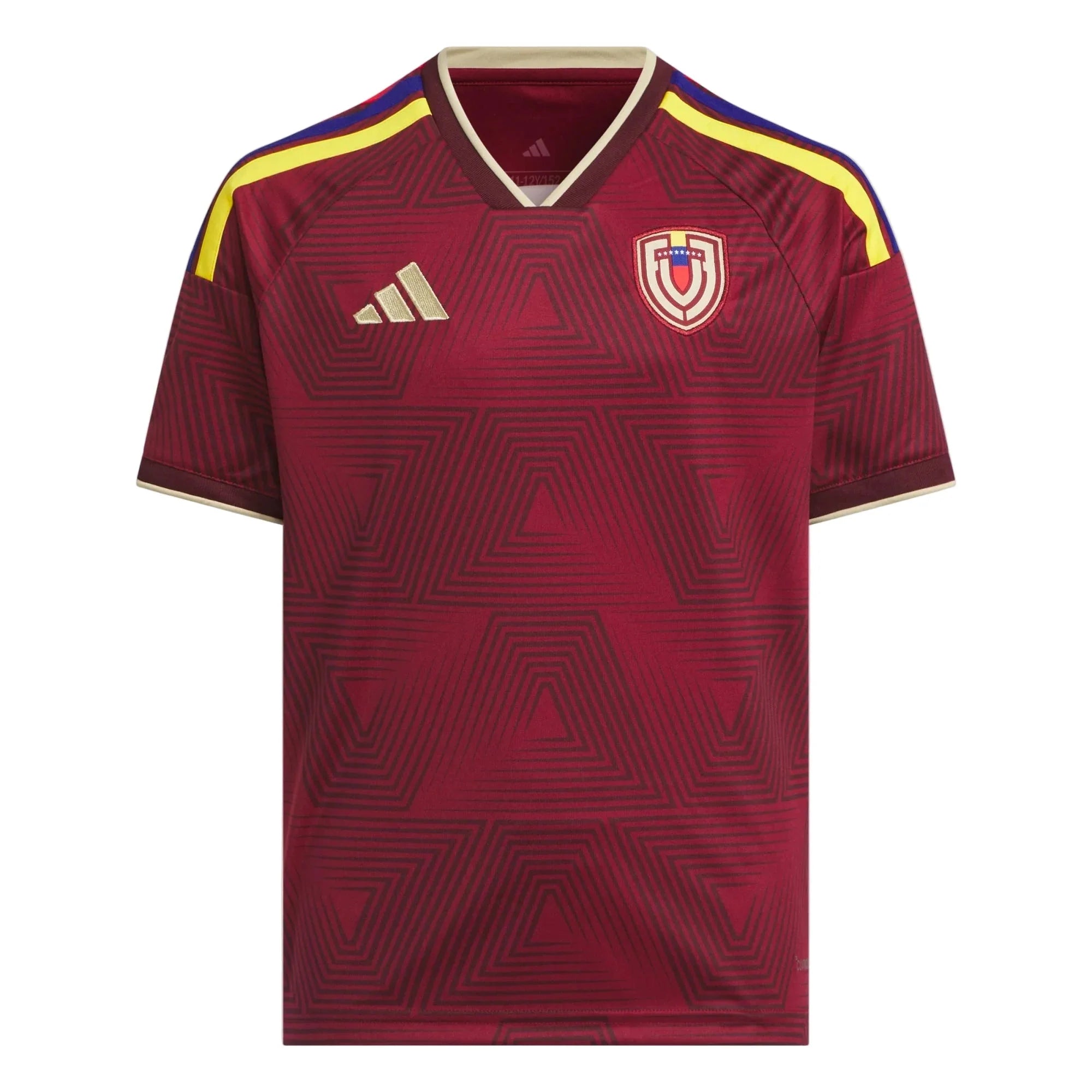 adidas 2026 Venezuela Youth Stadium Home Jersey