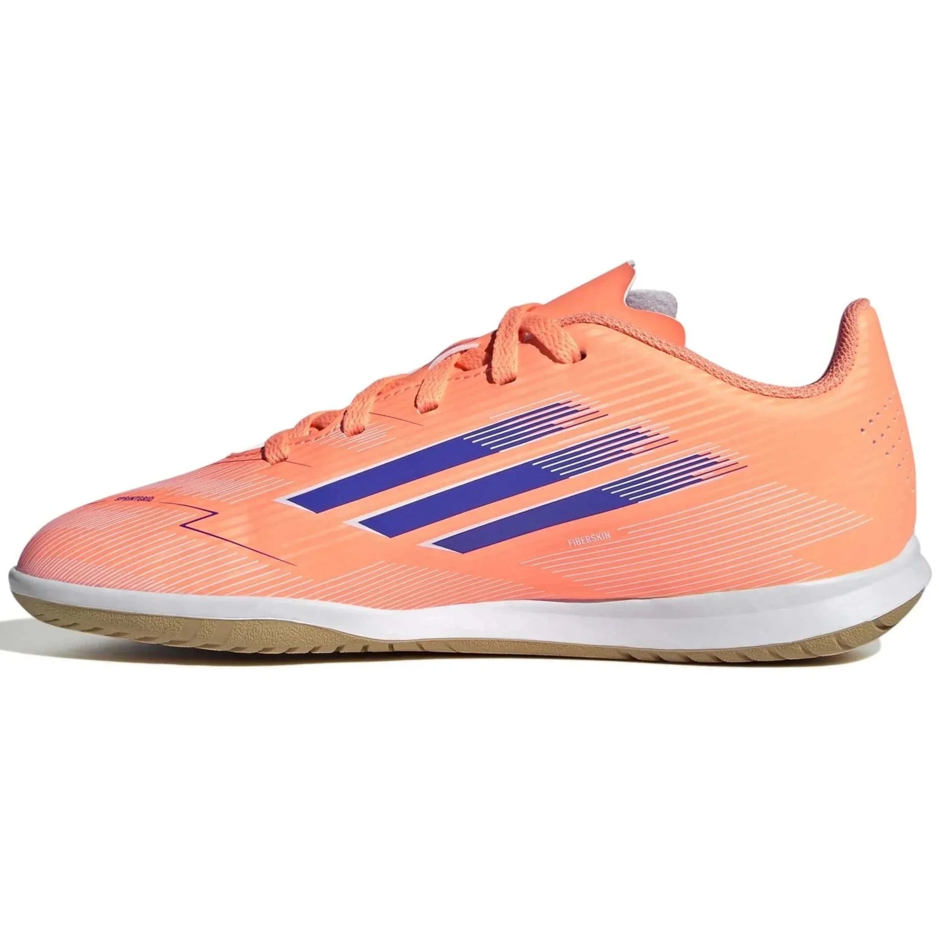 adidas Kids F50 Club Indoor Soccer Shoes - Coral Blaze Pack (FA25)