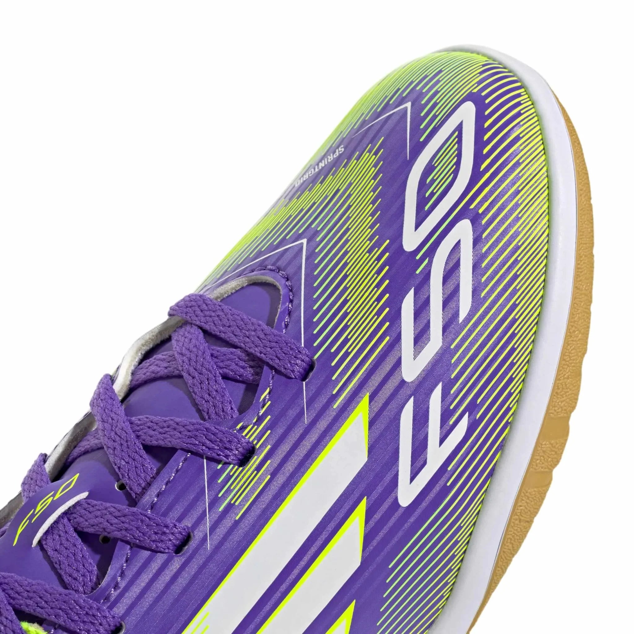 adidas Kid's F50 Club Indoor Soccer Shoes - Radiant Blaze Pack (FA25)