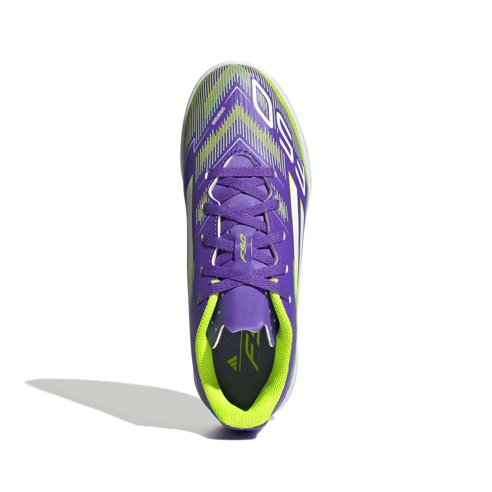 adidas Kid's F50 Club Indoor Soccer Shoes - Radiant Blaze Pack (FA25)