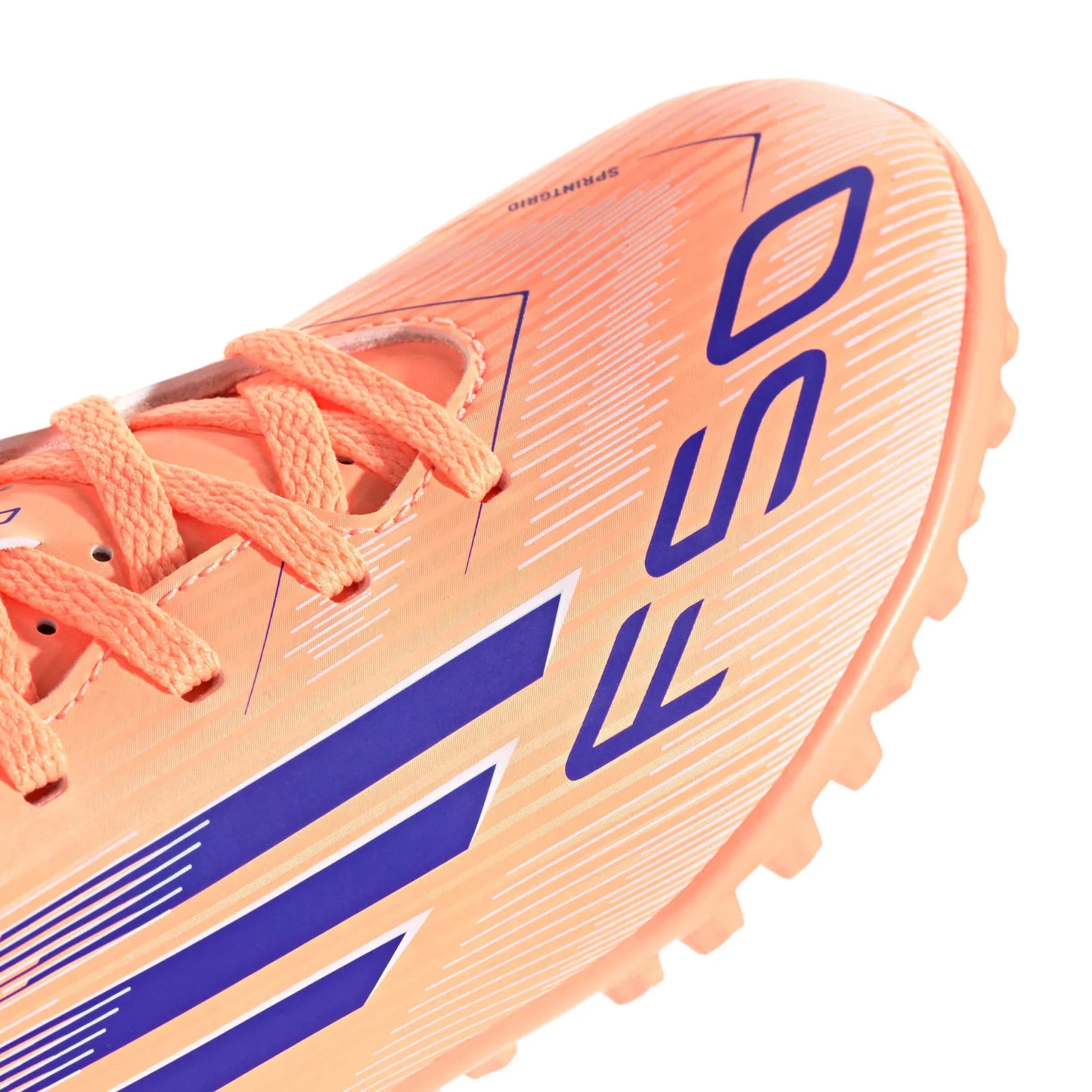 adidas Kids F50 Club Turf Soccer Shoes - Coral Blaze Pack (FA25)