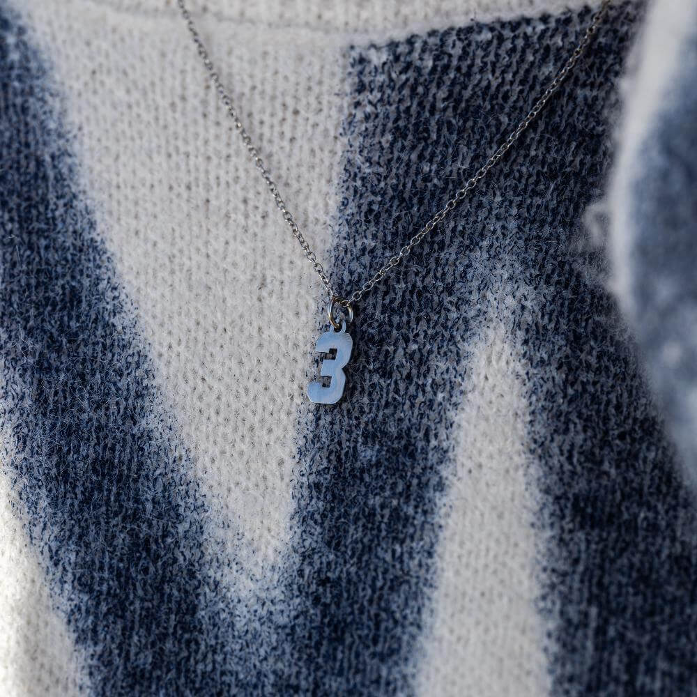 Jersey Number Necklace (Youth)
