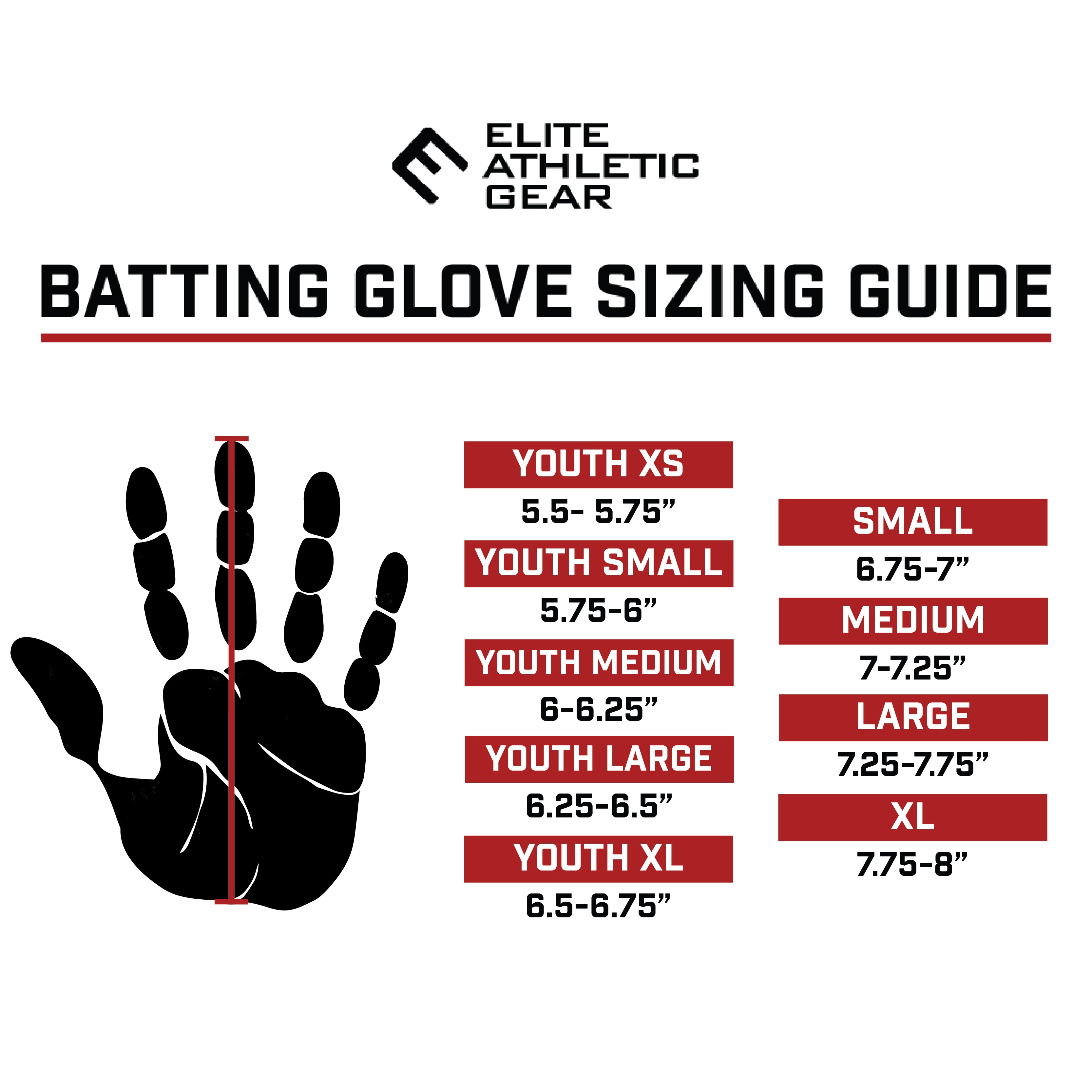Pastime Batting Gloves