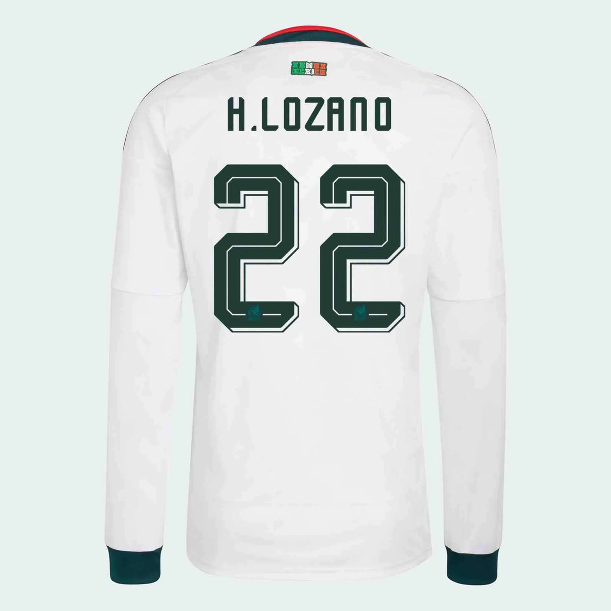 adidas 2026 Mexico Men's Authentic Away Long-Sleeve Soccer Jersey