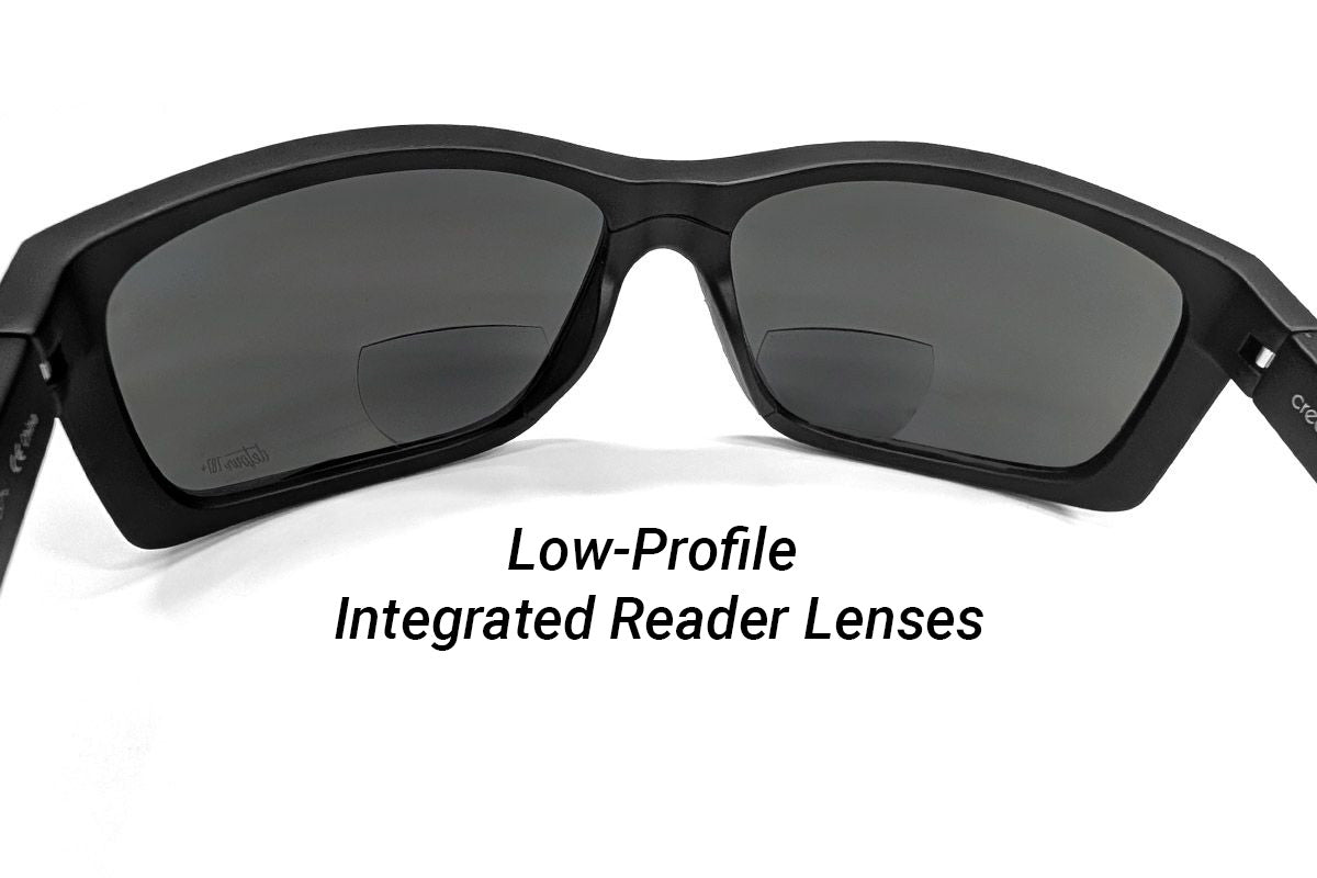 Breach XL Bifocal Reader - Jet Black Polarized