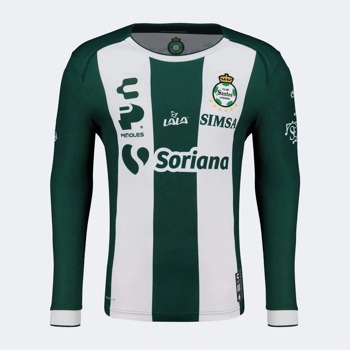 Charly 2024-25 Santos Men's Stadium Home Long-Sleeve Jersey