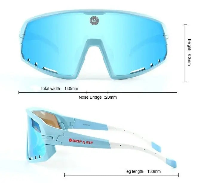 Drip & Rip™ Vibe Series Baseball and Softball Sunglasses - Cotton Candy