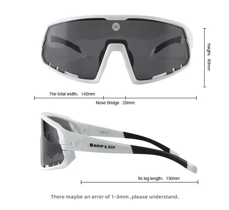 Drip & Rip™ Vibe Series Baseball and Softball Sunglasses - Specter