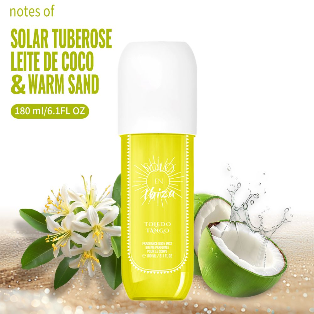 [SOLO EN IBIZA Mist] 1pcs Set SOLO EN IBIZA6.1fl.oz Long-Lasting Hair & Body Fragrance Misfor Women Perfect for Dating, Parties and GiftGiving