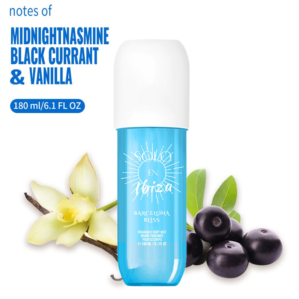 [SOLO EN IBIZA Mist] 1pcs Set SOLO EN IBIZA6.1fl.oz Long-Lasting Hair & Body Fragrance Misfor Women Perfect for Dating, Parties and GiftGiving