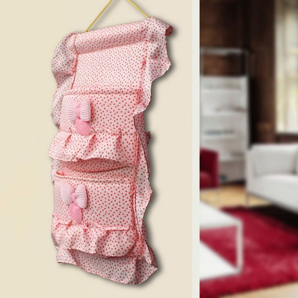 [Star Shape] Pink/Wall Hanging/ Wall Baskets /Wall Organizers/Hanging Baskets/Baskets (9*17)