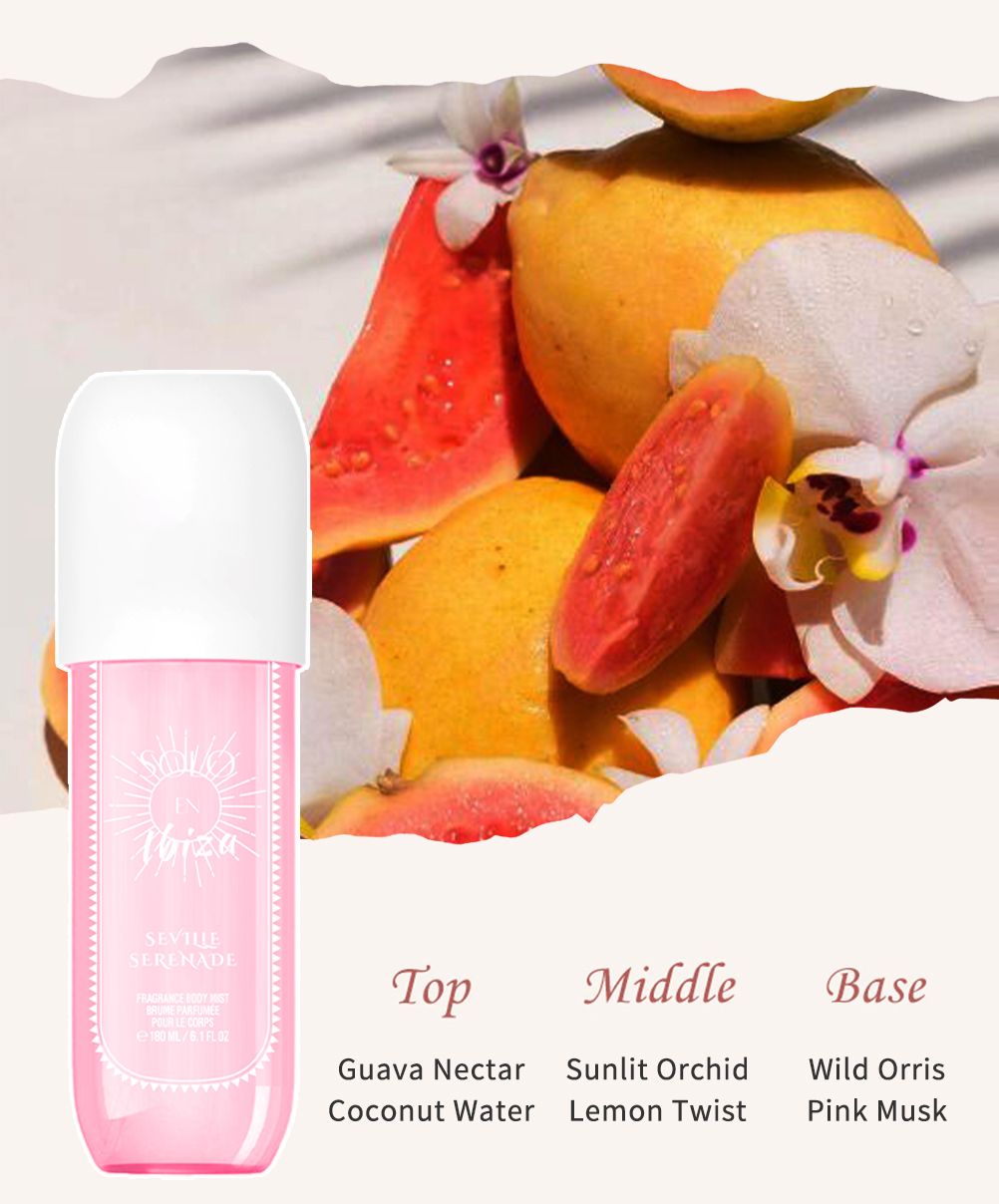 [SOLO EN IBIZA Mist] 1pcs Set SOLO EN IBIZA6.1fl.oz Long-Lasting Hair & Body Fragrance Misfor Women Perfect for Dating, Parties and GiftGiving