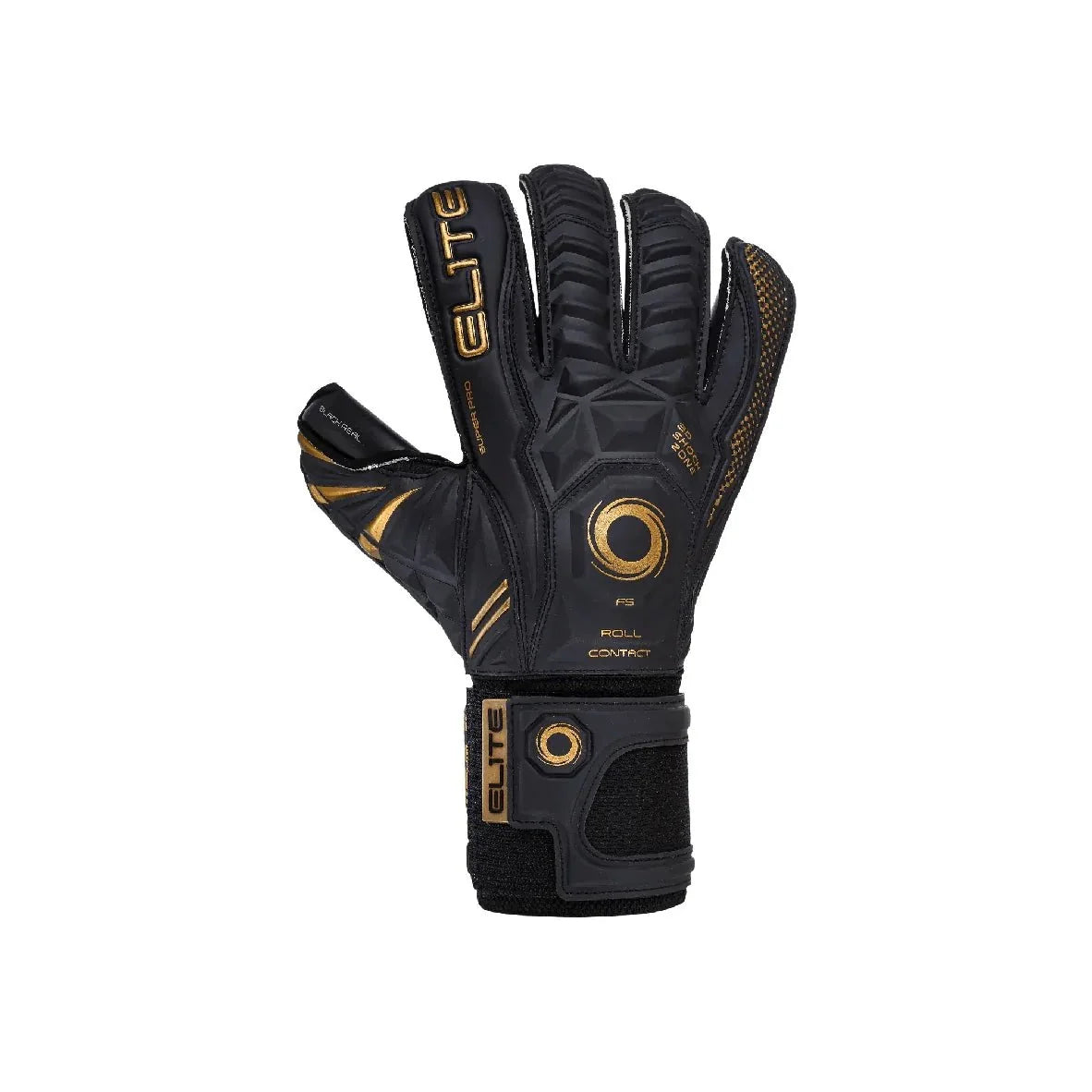Elite Sport Black Real Goalkeeper Gloves