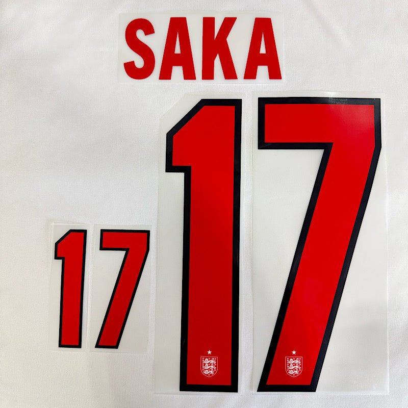 England 2026- Home FODEN #17 Official Name Set
