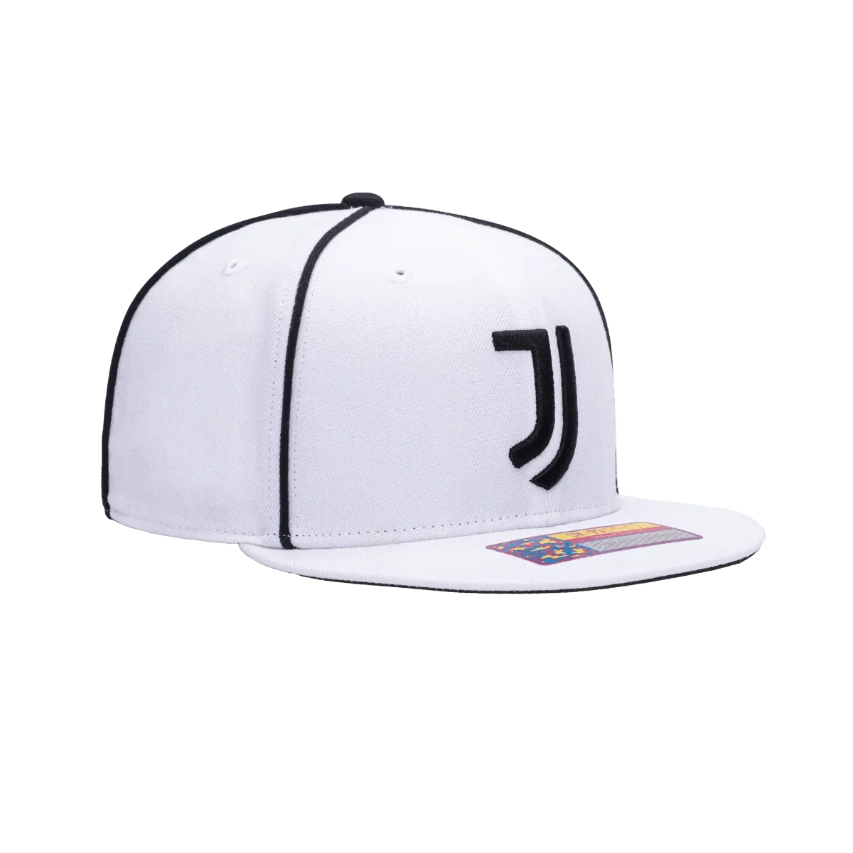 Fan Ink Collection Juventus Cali Day Snapback Hat - White-Black