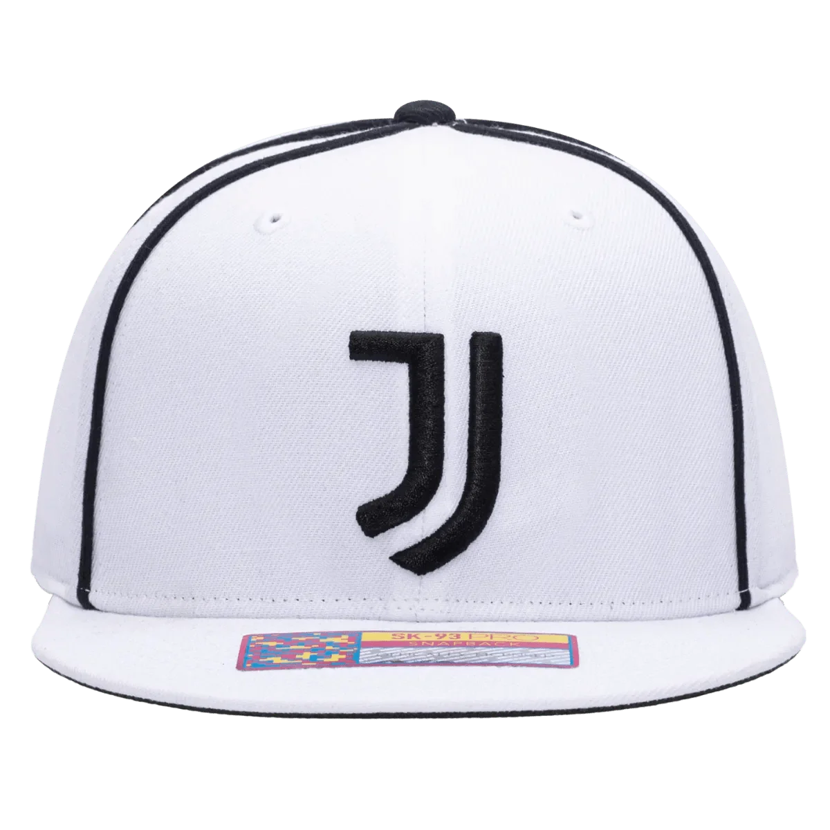 Fan Ink Collection Juventus Cali Day Snapback Hat - White-Black