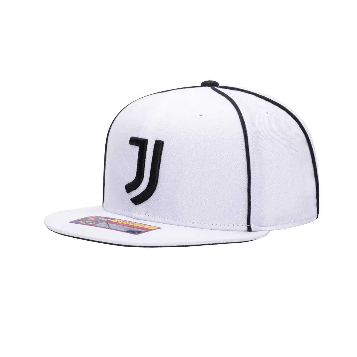 Fan Ink Collection Juventus Cali Day Snapback Hat - White-Black