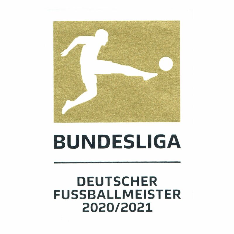German Bundesliga Champion 2020/21 Gold Patch (Bayern Munich)
