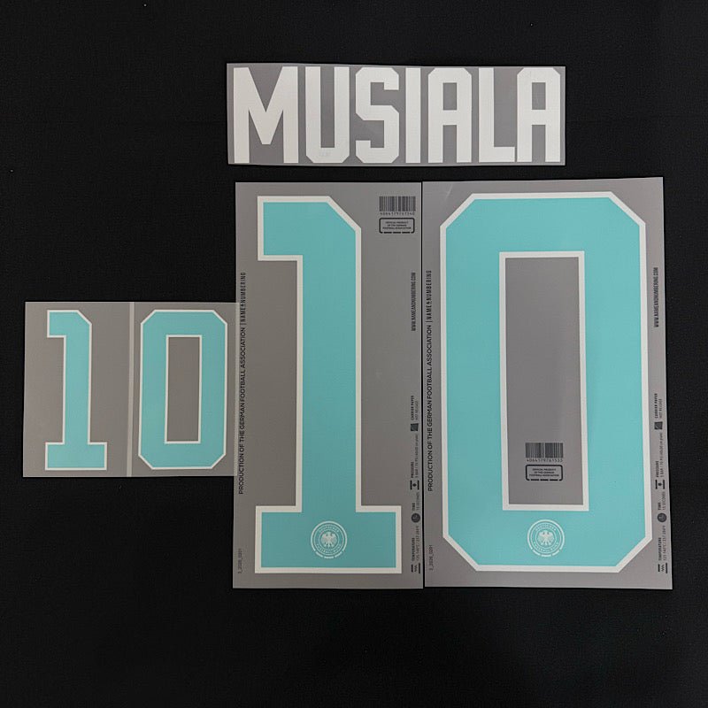 Germany 2026- Away MUSIALA #10 Official Name Set